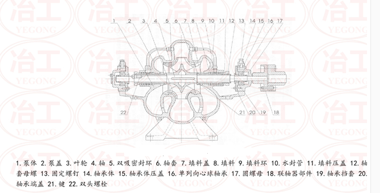 中開泵結構示意圖